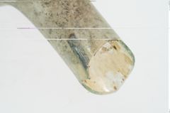Etikett zu Bronzegefäß (NHMW-PRAE-078104)